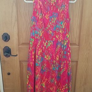 Ellen Tracy Dresses - Ellen tracy size 8 colorful tank dress Ellen Tracy Dresses - Ellen tracy size 8 colorful tank dress